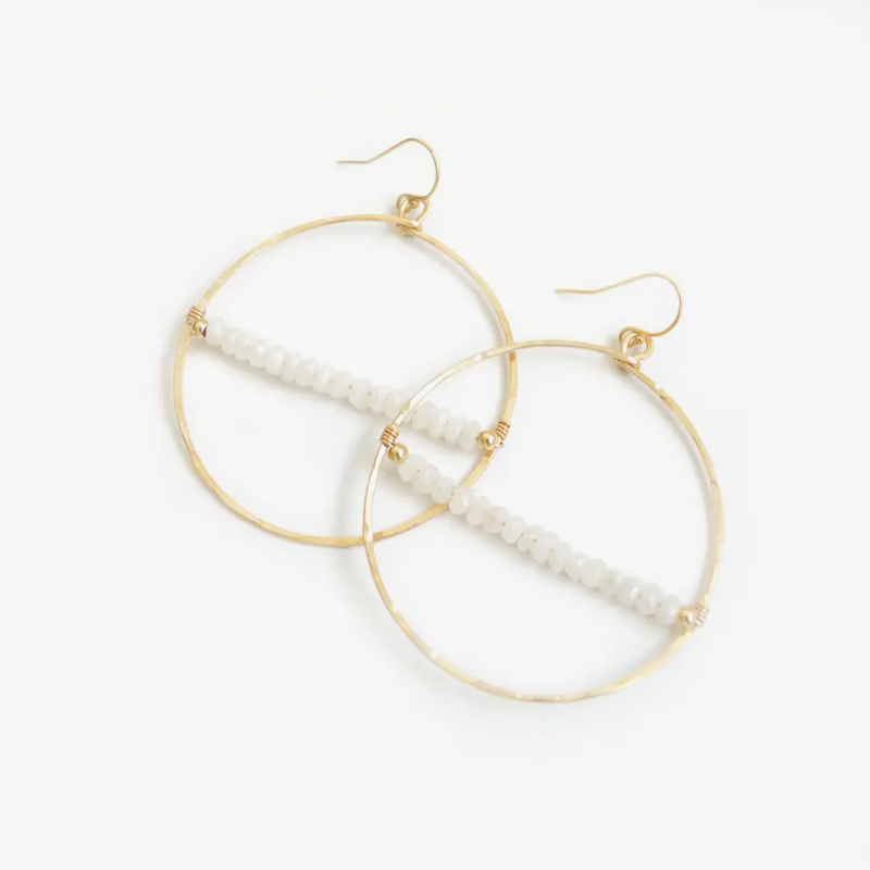 Margot Earring - Moonstone