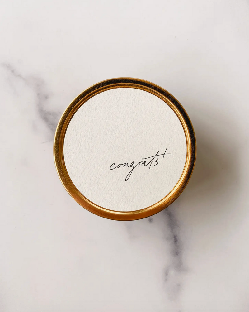 Candle: Soy Travel "Congrats"