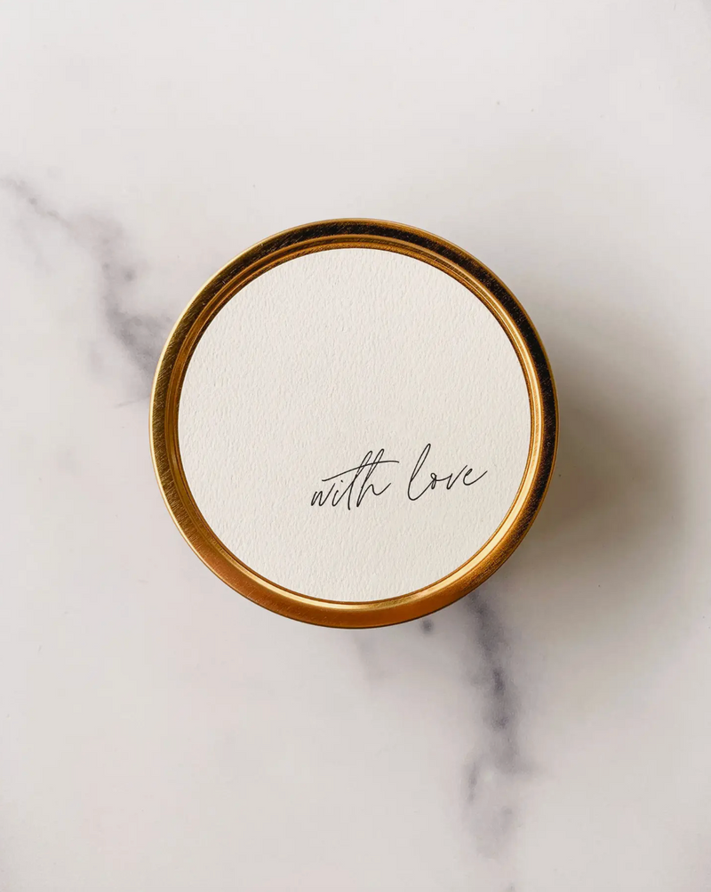 Candle- Soy Travel "With Love"