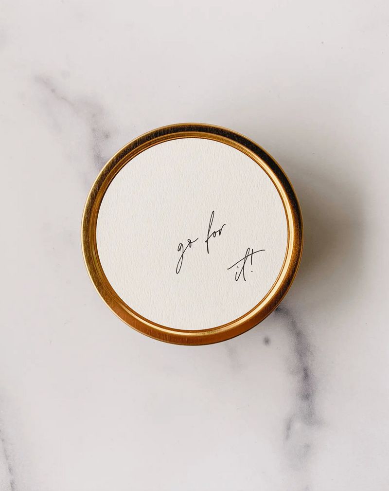 Candle-Soy Travel "Go For It!"