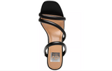 Myla Strappy Block Heel Sandals - Black