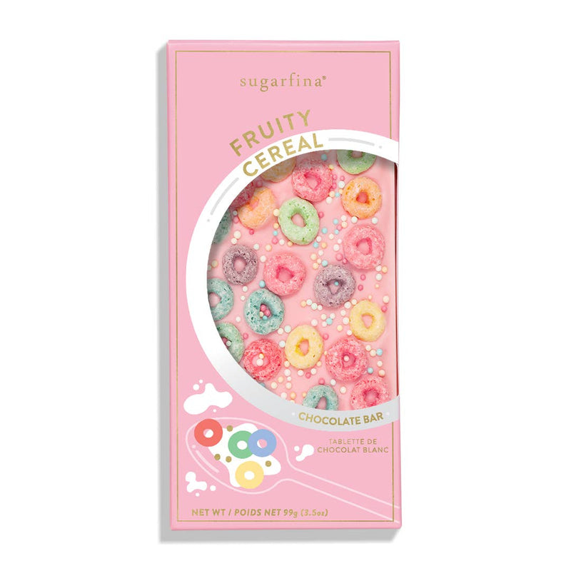 Fruity Cereal - Pink Chocolate Bar