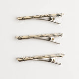Flora in Eucalyptus Hair Clips
