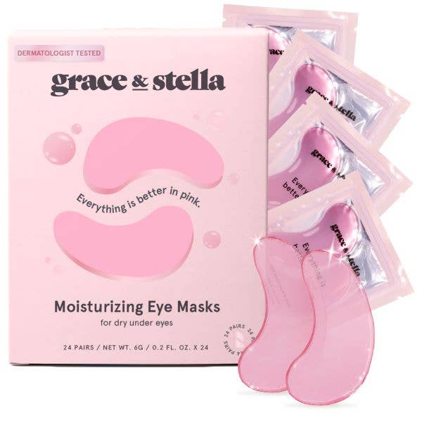 Under Eye Masks: Pink Moisturizing