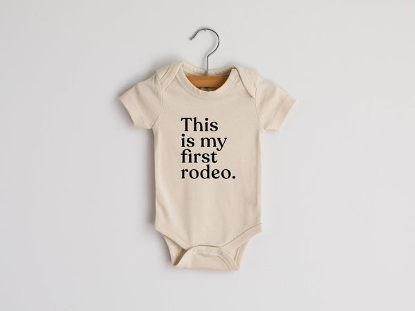 My First Rodeo Baby Bodysuit