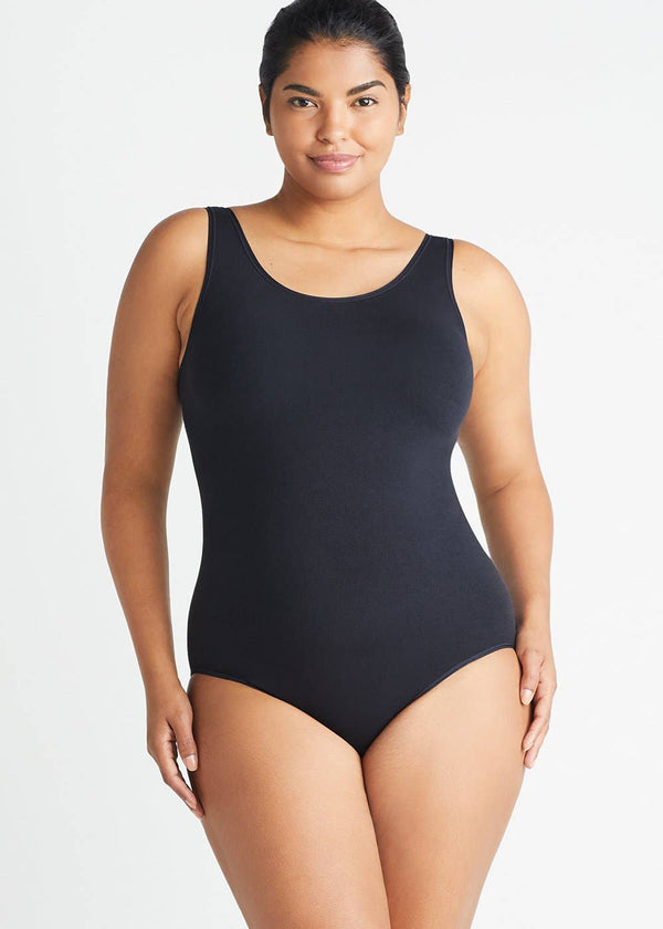 Ruby Full Back Bodysuit - Black