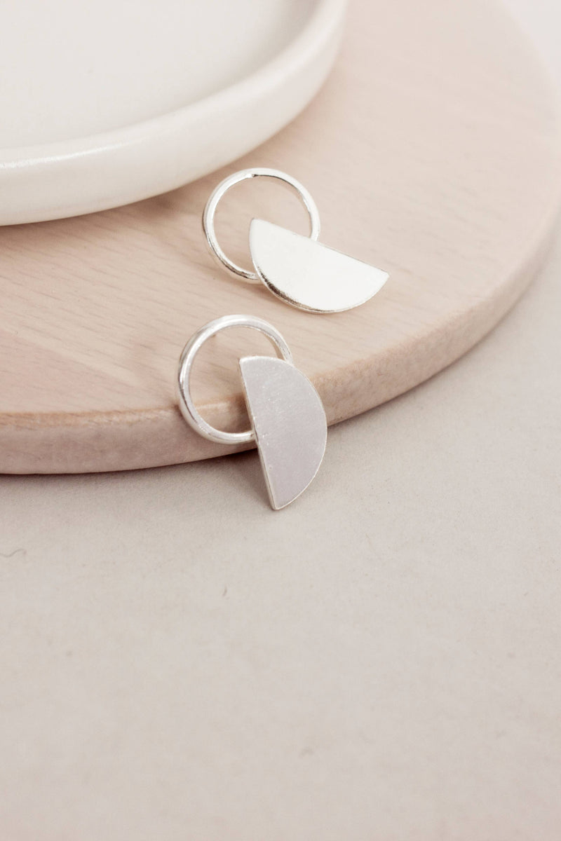 Moon Phase Studs