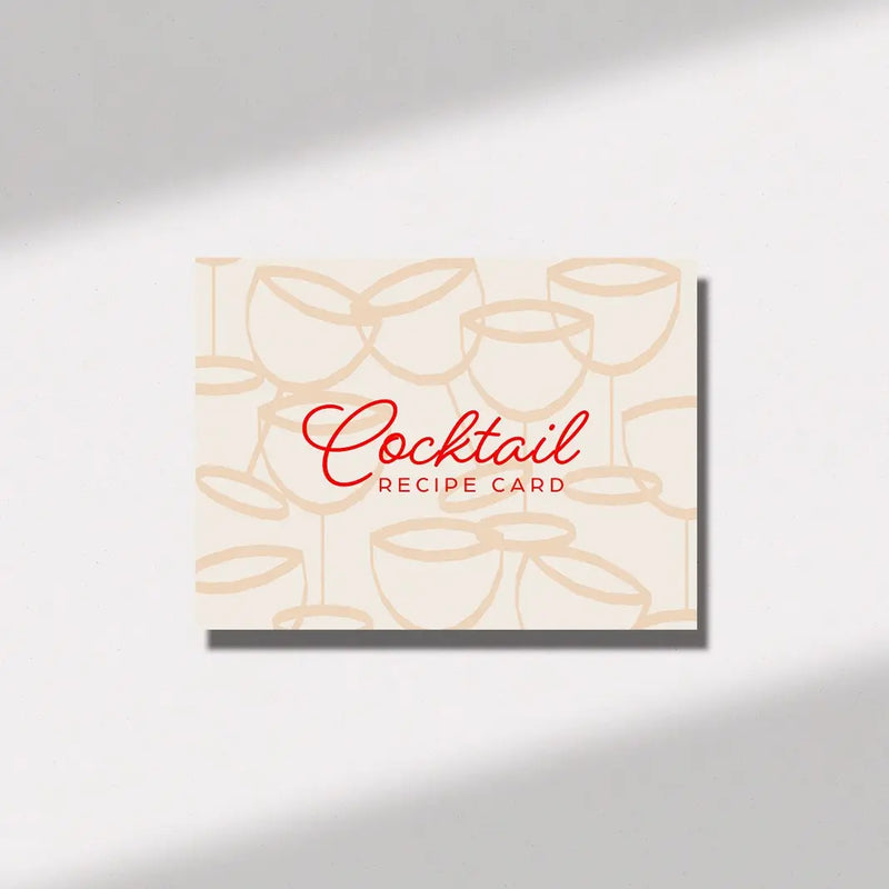 Card Set : Cocktails Recipe