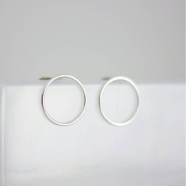 Open Circle Studs