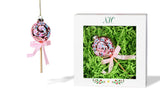 Lollypop Glass Ornament