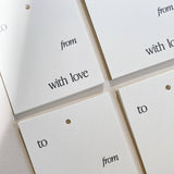 Gift Tag Set No. 01 - Set of 10